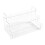 Acrylic Ladder Rack Transparent Sleek Design25Layers 3