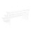 Acrylic Ladder Rack Transparent Sleek Design25Layers 7