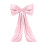 Pink Christmas Tree Bow Ornament16x43in with Wire Support 3