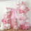 Pink Christmas Tree Bow Ornament16x43in with Wire Support 4