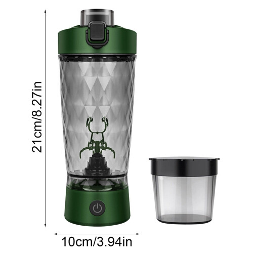 Electric Protein Shaker Bottle USB Rechargeable BPA-Free 2