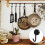 Adjustable Rotatable Punch Free Reusable Removable Kitchen Hardware Hooks, NdFeB Black 4