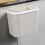 Stainless Steel Hanging Compost Bin with Lid 8L Gray 4