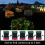 Christmas String Lights Red Green 200-Light 39.2ft 4