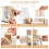 Râpe à fromage rotative avec poignée et base à ventouse – 7