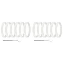 12Pack Gaskets Replacement Seal 3.94inch O-Ring Blender Replacement for Blender BL480 BL680 BL910 CT680