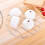 Grille de cuisson ronde en acier inoxydable avec support 4