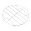 Grille de cuisson ronde en acier inoxydable avec support 5