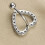 Heart Belly Button Ring Surgical Steel 14G 5