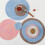 Nordic Style Round Cotton Placemat 4 Pack 7