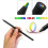 Rainbow Pencil Crayons Art Set Concentric Gradient 5