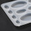Silicone Cabochon Mold for Resin Jewelry Making Oval 4