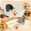 Moule à biscuits aux noix antiadhésif 16 trous 3
