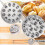 Moule à biscuits aux noix antiadhésif 16 trous 5