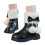 Mädchen-Winterstiefel mit dicker Sohle, einfarbig, Schleifendesign 3