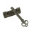 Vintage Brass Padlock with Key 2 Pieces 4