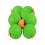 Ladder Ball Replacement Bolas Yellow Green 3 Pairs 2
