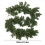 Guirlande de pin de Norfolk Real-Touch 1,8 m 6
