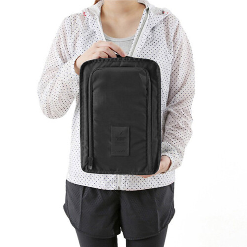 Boîte de rangement à chaussures de voyage pliable 2