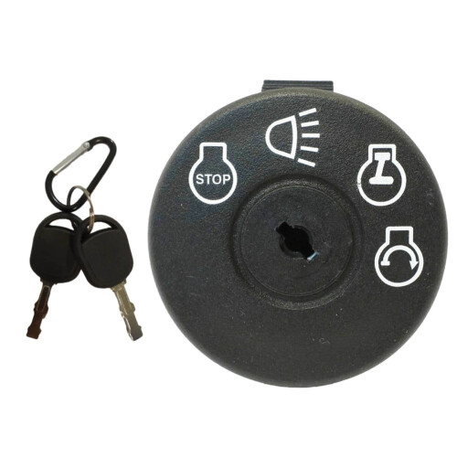 Ignition Key Switch with Key for MTD Lawn Mower Tractor 1