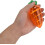 Carrot-Shaped Easter Treat Boxes Transparent Orange 10PCS 5