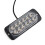 Gul LED-ljusramp för bil/lastbil 12 LED 36 W 2 st 6