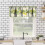 Lemon Tree Window Valance Yellow-Green 54x18in 4