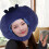 Chapeau à motif myrtille doux et chaud 7