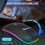 Mouse wireless Bluetooth și reîncărcabil în mod dual de 2,4 GHz 5