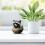 Hand-Painted Animal Figurines Realistic Wildlife Set 4