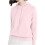 Lett strikket hettegenser i fleece til dame 5