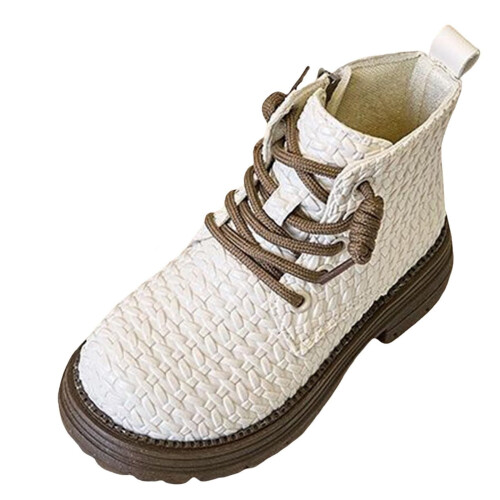 Kurze Kinderstiefel in Unifarben 2