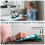 iPad 10. Generation, hellblaue Dreifach-Klapphülle mit Stifthalter 6