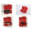 Plastic Tag Device Safety Lock Box with Padlock 4