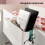 Bedside Storage Basket with Hooks and Remote Holder 6