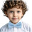 Solid Color Adjustable Bow Tie for Kids Light Blue 3