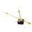 High Torque Silent Quartz Clock Movement Replacement Kit With 18Mm Shaft For Diy Wall Clocks 50-60Cm Panel Diameter 6