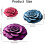 Floral Plush Diatomaceous Earth Floor Mat Red M 5