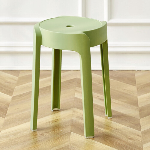 Bkn Stackable Round Nesting Stools Plastic Shower Stool 6PCS 1