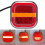 Square LED License Plate Light High Intensity Universal Fit 3