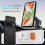 Google Pixel 10 Pro XL case black 6.8 inch rugged with 2