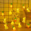 Enamel Easter Rabbit LED String Lights USB-Powered 10m 8