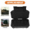 1Set Small Shockproof Box for Hiking 11.8x5.1x2.8in 2
