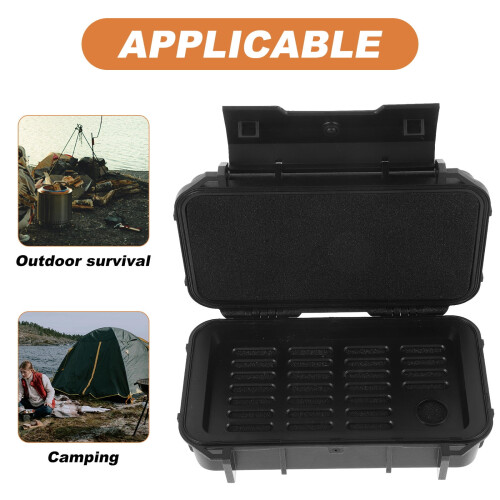 1Set Small Shockproof Box for Hiking 11.8x5.1x2.8in 1