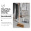 Dustpan with Upright Steel Handle, Stainless Steel, 5