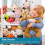 Standing Plush Toy Organizer Shelf with Elastic Band 6