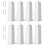 Aluminum Siding Corner Covers White 8 inch 8 pcs 3