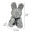 Foam Bunny Valentine's Day Gift Rose Cuddle Bunny 2
