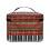 Piano Keys Makeup Organizer Case Large Capacity Portable 4