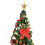6ft Artificial Christmas Tree with LED Lights and Skirt 3